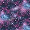 Fabric Traditions Out of This World Galaxy Glitter Novelty Cotton Fabric